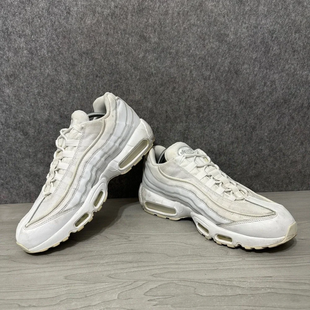 Nike‎ Air Max 95 Mens Size 11 White CT1268-100 Running Athletic Shoes